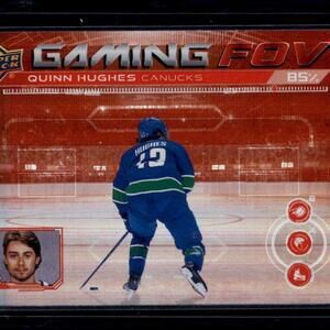 Quinn Hughes Canucks 2024-25 Upper Deck Series 1 Hockey Trading Card